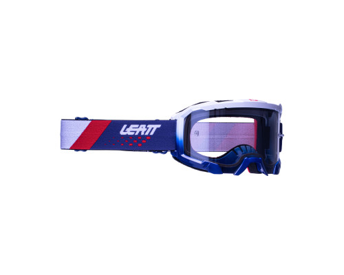 Leatt VelociЗАДНІ4.5 Iriz Goggle мотогоггли дзеркальна лінза 50% синій/білий/червоний