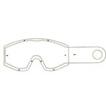 Лобове скло polywel + брейкери для окулярів flipper ufo