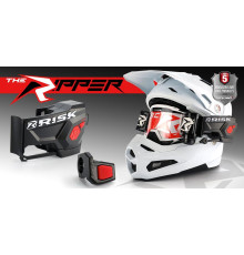 Risk Racing Ripper Автоматизована Система Roll-Off Bluetooth для Окулярів Чорний