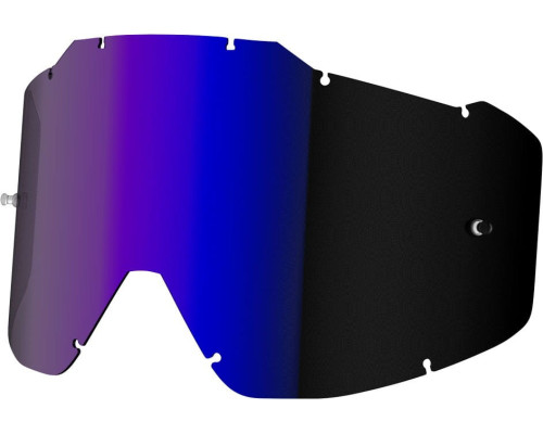 Shot Racing скло do Gogli Niebieskie Lustro Anti-Scratch/Anti-Fog для Gogli Assault/Iris