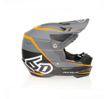 6D Helmets ATR-2 Alpha Крос/Ендуро Шолом Неон Помаранчевий Чорний/Сірий/Помаранчевий/Білий Розмір M (57-58 см)