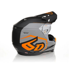 6D Helmets ATR-2 Delta Шолом Крос/Ендуро Неон Помаранчевий Розмір L (58-59 см) Чорний/Сірий/Помаранчевий