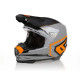 6D Helmets ATR-2 Delta Крос/Ендуро Шолом Неон Помаранчевий Чорний/Сірий/Помаранчевий Розмір M (57-58 см)