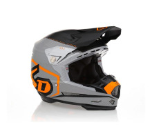 6D Helmets ATR-2 Delta Крос/Ендуро Шолом Неон Помаранчевий Чорний/Сірий/Помаранчевий Розмір M (57-58 см)