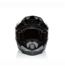 6D Helmets ATR-2 Fusion Крос/Ендуро Шолом Чорний/Сірий Розмір L (58-59 см)