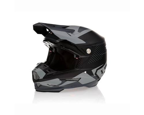 6D Helmets ATR-2 Fusion Крос/Ендуро Шолом Чорний/Сірий Розмір L (58-59 см)