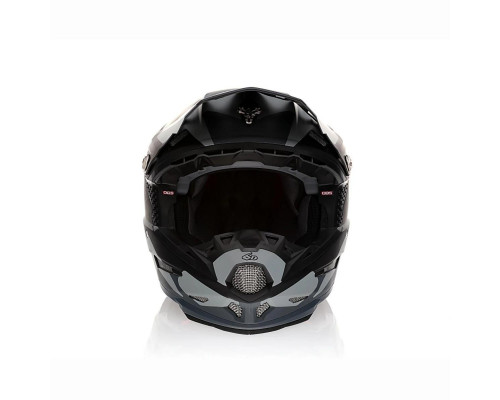 6D Helmets ATR-2 Fusion Крос/Ендуро Шолом Чорний/Сірий Розмір M (57-58 см)