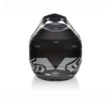 6D Helmets ATR-2 Fusion Крос/Ендуро Шолом Чорний/Сірий Розмір M (57-58 см)