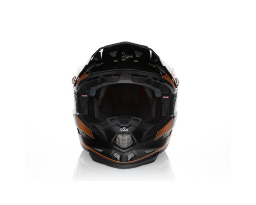 6D Helmets ATR-2 Шолом Крос/Ендуро, Бронзовий/Сірий/Чорний, Розмір M (57-58 см)