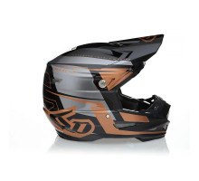 6D Helmets ATR-2 Шолом Крос/Ендуро, Бронзовий/Сірий/Чорний, Розмір M (57-58 см)