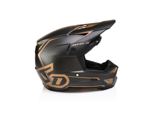 6D Helmets ATR-3 Nova Крос/Ендуро Шолом Матова Бронза Розмір S (55-56 см) Чорний/Бронзовий