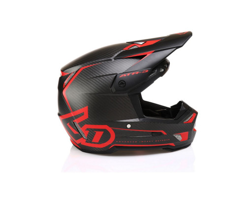 6D Helmets ATR-3 Nova Крос/Ендуро Шолом Матова Червона S (55-56 см) Чорно-Червоний
