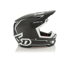 6D Helmets ATR-3 Nova Крос/Ендуро Шолом Матова Білий/Чорний Розмір L (58-59 см)