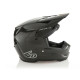 6D Helmets ATR-3 Крос/Ендуро Шолом Solid Глянцевий Чорний/Сірий Розмір L (58-59 см)