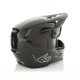 6D Helmets ATR-3 Крос/Ендуро Шолом Solid Глянцевий Чорний/Сірий Розмір L (58-59 см)
