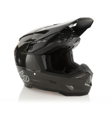 6D Helmets ATR-3 Шолом Крос/Ендуро Глянцевий Чорний/Сірий Розмір S (55-56 см)
