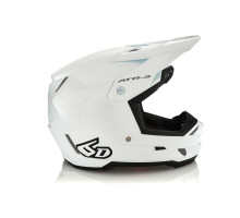 6D Helmets ATR-3 Шолом Крос/Ендуро Глянцевий Білий/Чорний Розмір S (55-56 см)