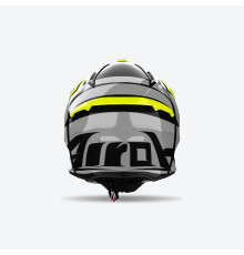 Airoh Aviator Ace 2 Шолом Крос/Ендуро/ATV/Quad Чорний/Сірий/Жовтий Флуо Розмір XL