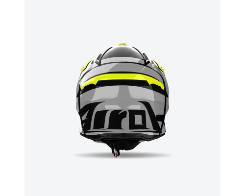Airoh Aviator Ace 2 Шолом Крос/Ендуро/ATV/Quad Чорний/Сірий/Жовтий Флуо Розмір XL