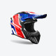 Airoh Aviator Ace 2 Шолом Крос/Ендуро/ATV/Quad Білий/Синій/Червоний Розмір S