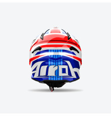 Airoh Aviator Ace 2 Шолом Крос/Ендуро/ATV/Quad Білий/Синій/Червоний Розмір S