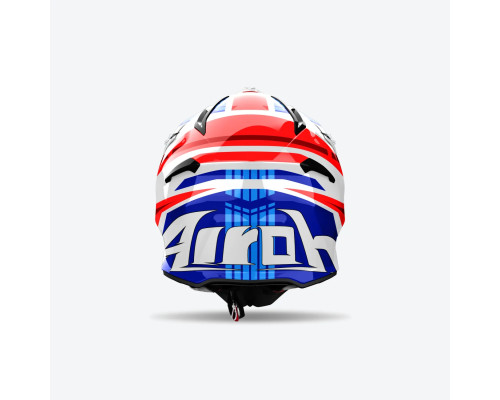 Airoh Aviator Ace 2 Шолом Крос/Ендуро/ATV/Quad Білий/Синій/Червоний Розмір S