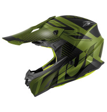 Givi 60.1 Шолом Крос ECE R22-06 Чорний/Зелений/Жовтий Розмір L
