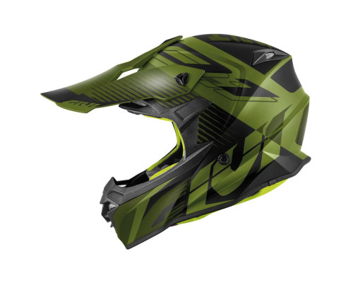 Givi 60.1 Шолом Крос ECE R22-06 Чорний/Зелений/Жовтий Розмір L