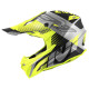 Givi 60.1 Fresh Кросовий Шолом ECE R22-06 Розмір S Сірий/Чорний/Жовтий Мат