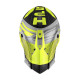 Givi 60.1 Fresh Кросовий Шолом ECE R22-06 Розмір S Сірий/Чорний/Жовтий Мат