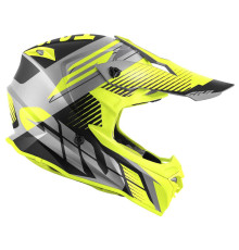 Givi 60.1 Fresh Кросовий Шолом ECE R22-06 Мат XL Сірий/Чорний/Жовтий