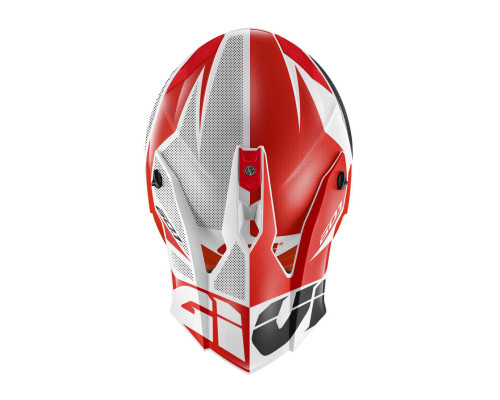 Givi 60.1 Invert Кросовий Шолом ECE R22-06 Розмір L Білий/Червоний/Чорний