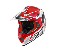 Givi 60.1 Invert Кросовий Шолом ECE R22-06 Розмір L Білий/Червоний/Чорний