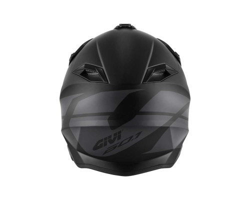 Givi 60.1 Шолом Крос ECE R22-06 Чорний Мат/Сірий Розмір XL