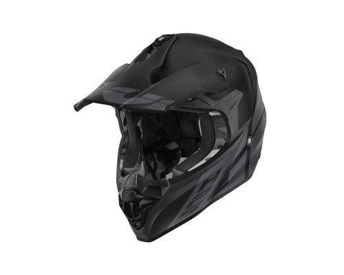 Givi 60.1 Шолом Крос ECE R22-06 Чорний Мат/Сірий Розмір XL