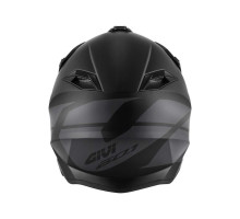 Givi 60.1 Шолом Крос ECE R22-06 Чорний Мат/Сірий Розмір XL