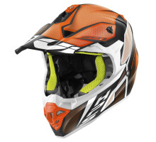 Givi 60.1 Invert Кросовий Шолом ECE R22-06 Мат Чорний/Білий/Помаранчевий Розмір M