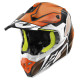 Givi 60.1 Invert Кросовий Шолом ECE R22-06 XL Чорний/Білий/Помаранчевий Мат