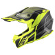 Givi 60.1 Invert Кросовий Шолом ECE R22-06 Мат Чорний/Титановий/Жовтий Розмір L