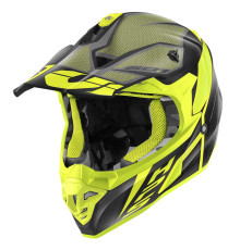 Givi 60.1 Invert Кросовий шолом ECE R22-06 XL Чорний/Титановий/Жовтий Мат