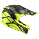 Givi 60.1 Invert Кросовий шолом ECE R22-06 XL Чорний/Титановий/Жовтий Мат