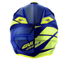 Givi 60.1 Invert Кросовий Шолом ECE R22-06 XL Синьо-Жовтий Мат
