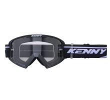Kenny Racing Track МотоОкуляри  Прозора Лінза Чорний/Білий