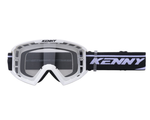 Kenny Racing Track МотоОкуляри Прозора Лінза Білий