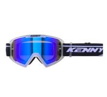 Kenny Racing Track+ Дитячі МотоОкуляри  Прозорі/Чорні Лінзи Синє Дзеркало