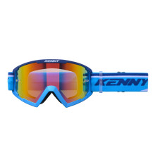 Kenny Racing Track+ Дитячі Мотогоглі Червоне Дзеркальне Скло Синій
