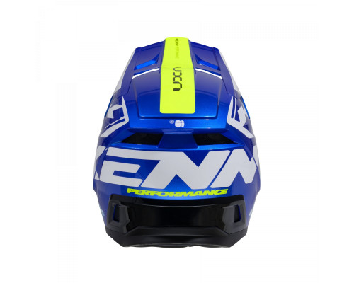 Kenny Racing Performance ERT Крос/Ендуро Шолом Графіка Candy Blue XXL (63-64 см) Синій/Білий/Чорний