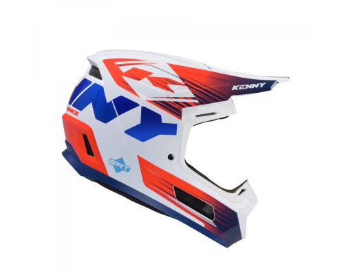 Kenny Racing Performance ERT Кросовий/Ендуро Шолом Patriot Графіка XXL (63-64 см) Білий/Червоний/Синій