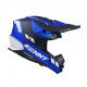 Kenny Racing Track Graphic Candy Blue матовий Крос/Ендуро Шолом XXL (63-64 см) Чорний/Синій/Білий