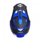 Kenny Racing Track Graphic Candy Blue матовий Крос/Ендуро Шолом XXL (63-64 см) Чорний/Синій/Білий